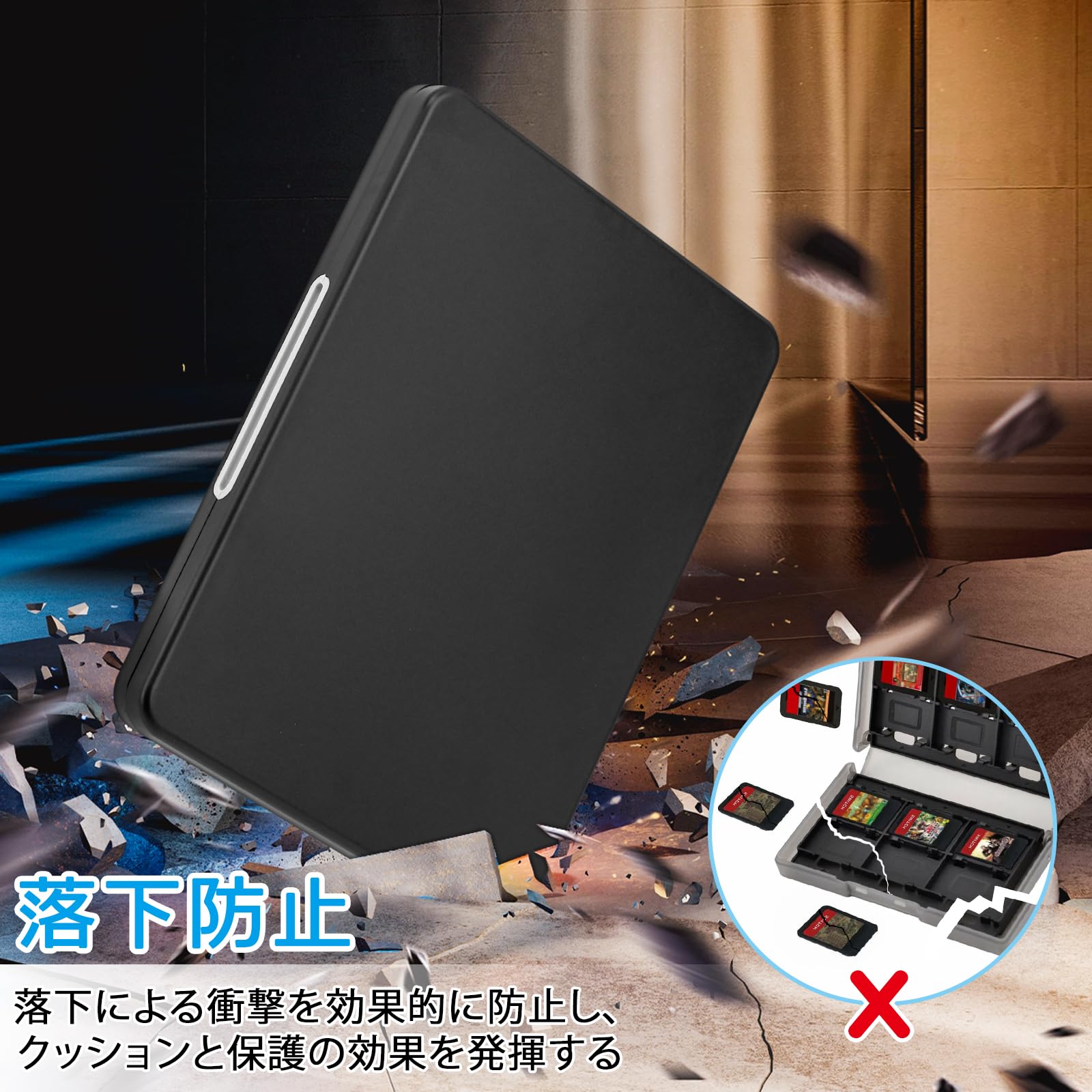 Amazon.co.jp: Homgaty 3DS ソフトケース 24枚 3DS/DS対応 3DS